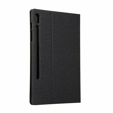 Чехол UniCase Texture Stand для Samsung Galaxy Tab S7 (T870/875) / S8 (T700/706) - Black