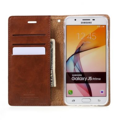 Чехол-книжка MERCURY Classic Flip для Samsung Galaxy J5 Prime (G570) - Brown