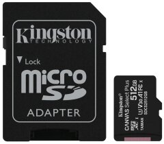 Картка пам`яті Kingston microSDXC 512GB Canvas Select Plus C10 UHS-I R100MB/s + адаптер