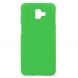 Пластиковый чехол Deexe Hard Shell для Samsung Galaxy J6+ (J610) - Green. Фото 1 из 3
