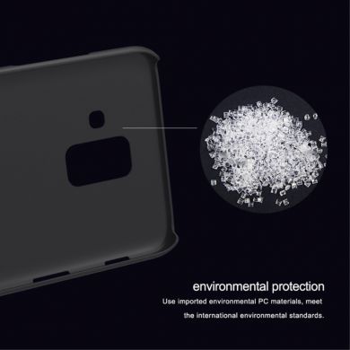 Пластиковый чехол NILLKIN Frosted Shield для Samsung Galaxy A6 2018 (A600) - White