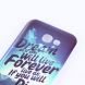 Силиконовый (TPU) чехол Deexe Life Style для Samsung Galaxy A3 2017 (A320) - Dream Will Live Forever. Фото 2 из 3