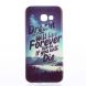 Силиконовый (TPU) чехол Deexe Life Style для Samsung Galaxy A3 2017 (A320) - Dream Will Live Forever. Фото 1 из 3