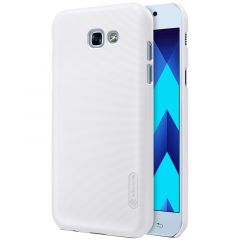 Пластиковый чехол NIILKIN Frosted Shield для Samsung Galaxy A7 2017 (A720) + пленка - White