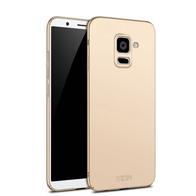 Пластиковый чехол MOFI Slim Shield для Samsung Galaxy A8+ 2018 (A730) - Gold