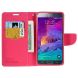 Чехол Mercury Cross Series для Samsung Galaxy Note 4 (N910) - Pink. Фото 2 из 4