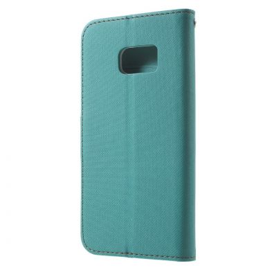 Чехол-книжка ROAR KOREA Cloth Texture для Samsung Galaxy S7 (G930) - Green