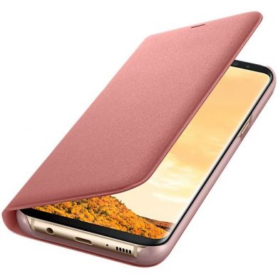 Чехол-книжка LED View Cover для Samsung Galaxy S8 Plus (G955) EF-NG955PPEGRU - Pink
