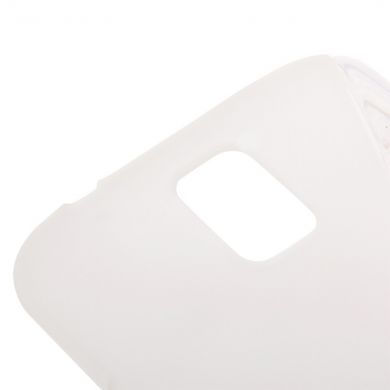 Силиконовая накладка Deexe S Line для Samsung S5 mini (G800) - Transparent