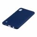 Силиконовый (TPU) чехол Deexe Matte Case для Samsung Galaxy A10 (A105) - Dark Blue. Фото 3 из 4