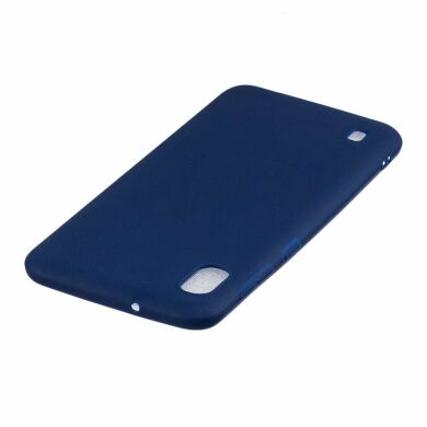 Силиконовый (TPU) чехол Deexe Matte Case для Samsung Galaxy A10 (A105) - Dark Blue