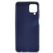Силиконовый (TPU) чехол Deexe Matte Case для Samsung Galaxy M12 (M125) - Dark Blue. Фото 3 из 8