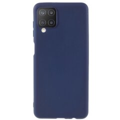 Силіконовий (TPU) чохол Deexe Matte Case для Samsung Galaxy M12 (M125) - Dark Blue