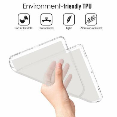 Силиконовый (TPU) чехол Deexe UltraThin для Samsung Galaxy Tab S5e 10.5 (T720/725) - Transparent