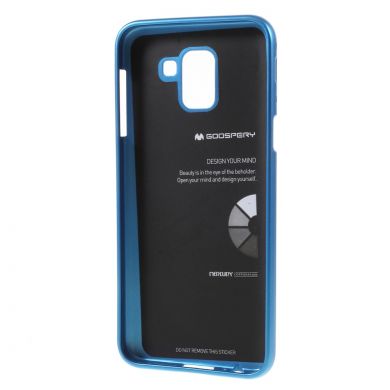 Силиконовый (TPU) чехол MERCURY iJelly Cover для Samsung Galaxy J6 2018 (J600) - Blue