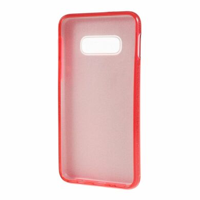 Силиконовый (TPU) чехол UniCase Glitter Cover для Samsung Galaxy S10e (G970) - Red