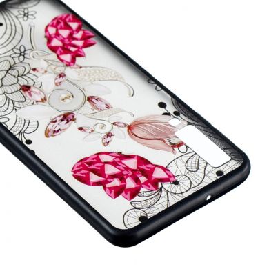 Защитный чехол UniCase Shiny Flowers для Samsung Galaxy A7 2018 (A750) - Vivid Flower