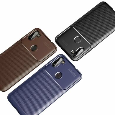 Защитный чехол Deexe Fusion для Samsung Galaxy A11 (A115) - Blue