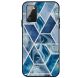 Защитный чехол Deexe Marble Series для Samsung Galaxy A02s (A025) - Blue. Фото 1 из 4