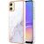 Защитный чехол Deexe Marble Style для Samsung Galaxy A05 (A055) - White