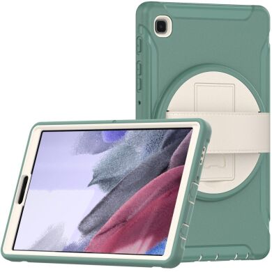 Защитный чехол Deexe Rotation Hybrid для Samsung Galaxy Tab A7 Lite (T220/T225) - Green