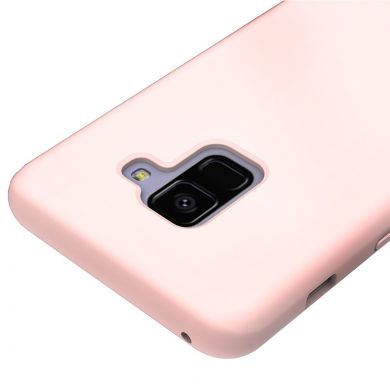 Защитный чехол Deexe Silicone Case для Samsung Galaxy A8 (A530) - Pink