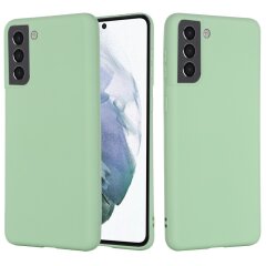 Защитный чехол Deexe Silicone Case для Samsung Galaxy S22 - Green
