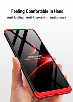 Защитный чехол GKK Double Dip Case для Samsung Galaxy A22 (A225) / Galaxy M32 (M325) - Black / Red
