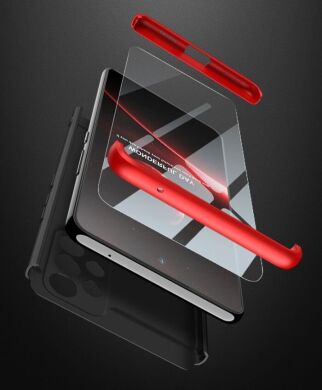 Защитный чехол GKK Double Dip Case для Samsung Galaxy A53 - Black / Red