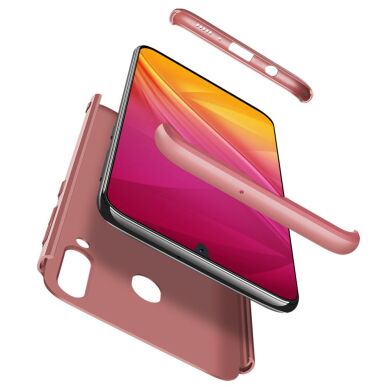 Защитный чехол GKK Double Dip Case для Samsung Galaxy M30 (M305) / A40s - Rose Gold