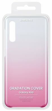 Защитный чехол Gradation Cover для Samsung Galaxy A50 (A505) EF-AA505CPEGRU - Pink
