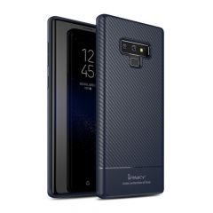 Защитный чехол IPAKY Carbon Fiber для Samsung Galaxy Note 9 (N960) - Dark Blue