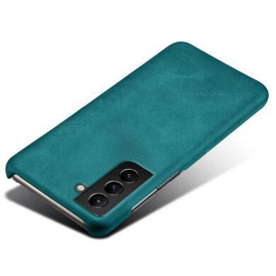 Защитный чехол KSQ Leather Cover для Samsung Galaxy S22 (S901) - Green