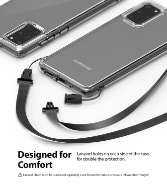 Захисний чохол RINGKE Fusion для Samsung Galaxy S20 Plus (G985) - Smoke Black