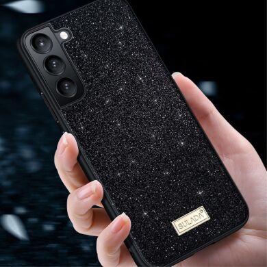 Защитный чехол SULADA Dazzling Glittery для Samsung Galaxy S24 Ultra - Black
