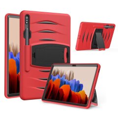 Захисний чохол UniCase Bravo Series для Samsung Galaxy Tab S7 Plus (T970/975) / S8 Plus (T800/806) - Red