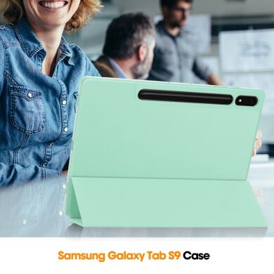Защитный чехол UniCase Soft UltraSlim для Samsung Galaxy Tab S9 Plus (X810/816) - Mint Green