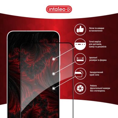 Защитное стекло Intaleo Full Glue для Samsung Galaxy S24 (S921) - Black