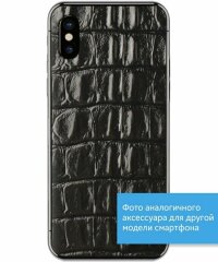 Кожаная наклейка Glueskin Black Croco для Samsung Galaxy S8 Plus (G955)