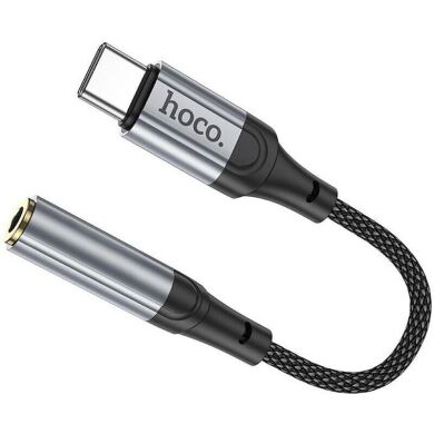 Переходник Hoco LS36 Fresh Digital Type-C to 3.5mm - Black