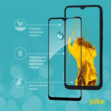 Защитное стекло Piko Full Glue для Samsung Galaxy A04 (A045) - Black