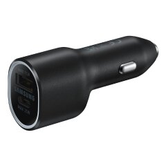 Автомобільний зарядний пристрій Samsung 40W Car Charger (w/o Cable) EP-L4020NBEGRU - Black