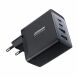 Сетевое зарядное устройство JOYROOM TCG02 GaN Ultra Fast Charger Kit (67W) 2A+2C + кабель Type-C to Type-C (1.2m, 100W) - Black. Фото 2 из 12