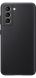 Чехол Leather Cover для Samsung Galaxy S21 (G991) EF-VG991LBEGRU - Black. Фото 1 из 3