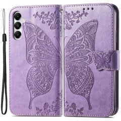 Чохол UniCase Butterfly Pattern для Samsung Galaxy A05s (A057) - Light Purple