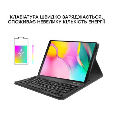 Чехол-клавиатура AirON Premium для Samsung Galaxy Tab A 10.1 (2019) - Black