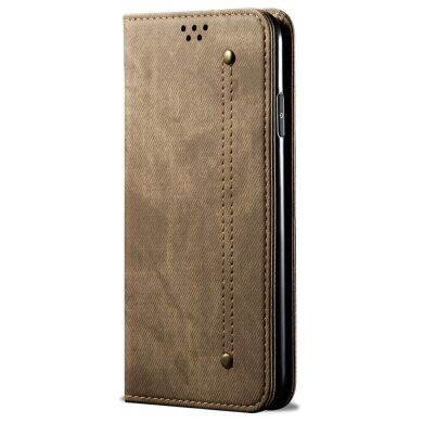 Чехол-книжка UniCase Jeans Wallet для Samsung Galaxy A23 (A235) - Khaki