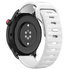 Ремінець Deexe Dot Texture для годинників з шириною кріплення 20 мм - White