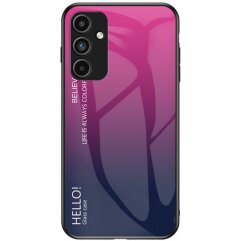 Защитный чехол Deexe Gradient Color для Samsung Galaxy A15 (A155) - Rose