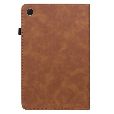 Чехол Deexe Pocket Cover для Samsung Galaxy Tab A9 Plus (X210/216) - Brown